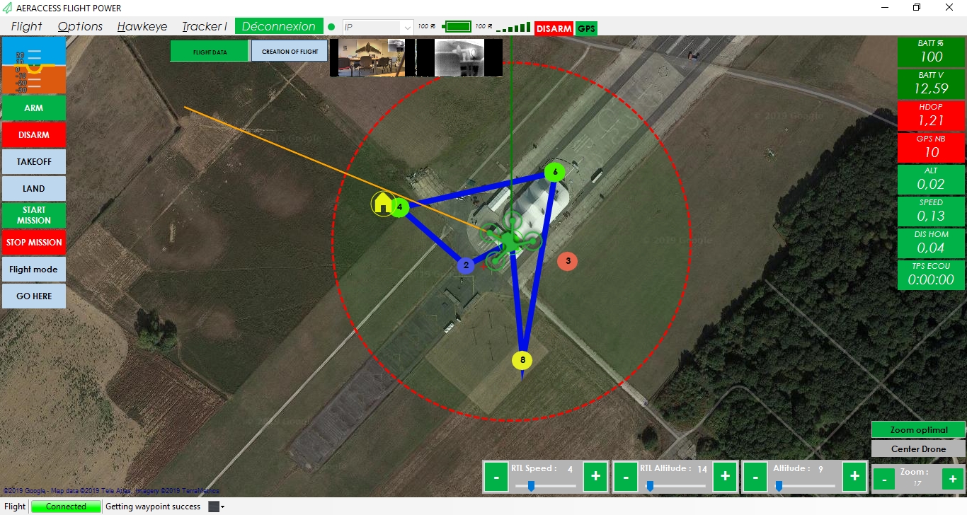 AERBORNE software ground control station