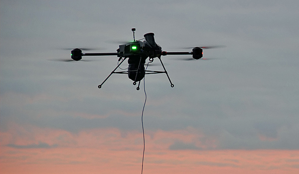 AERBORNE hawker q800x tethered